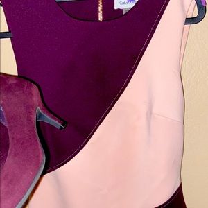 NWT Calvin Klein Dress with matching shoes (4,9)